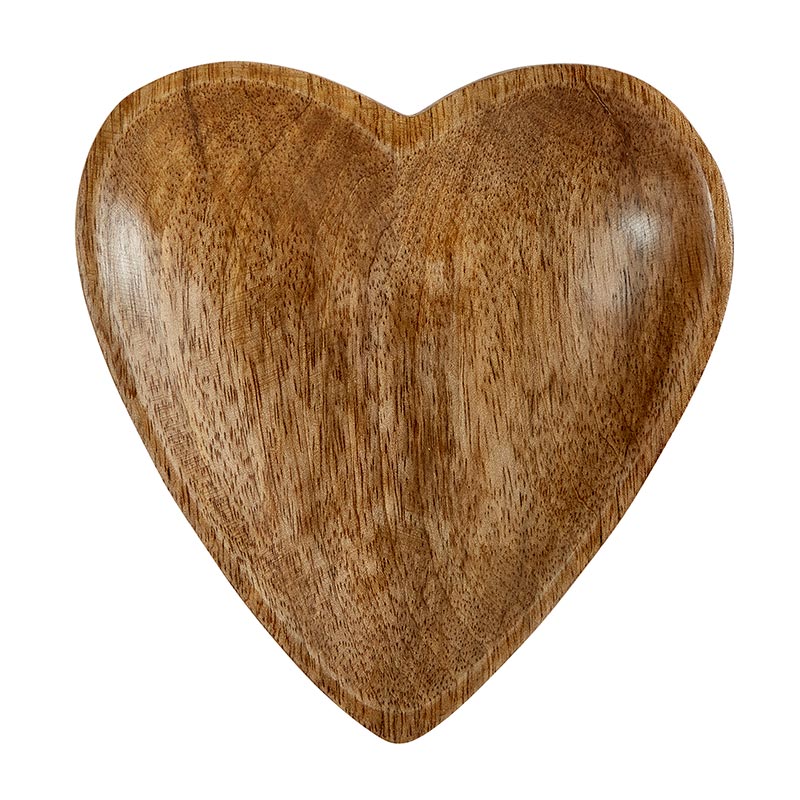 AMR211 - Wood Heart Bowl - Small by CBGifts