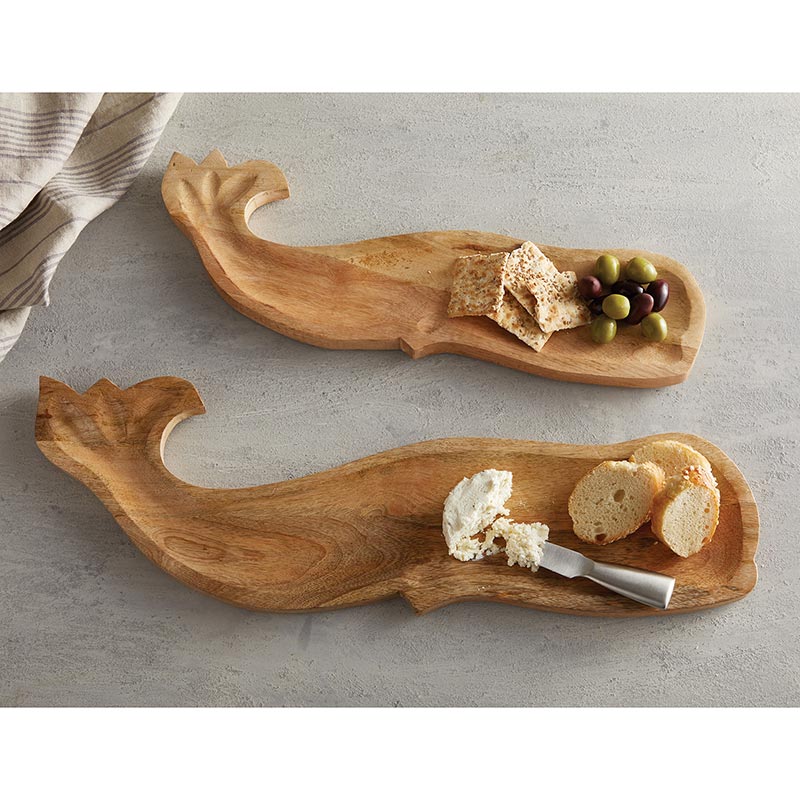 AMR699 - Wooden Fish Platter - Small by CBGifts