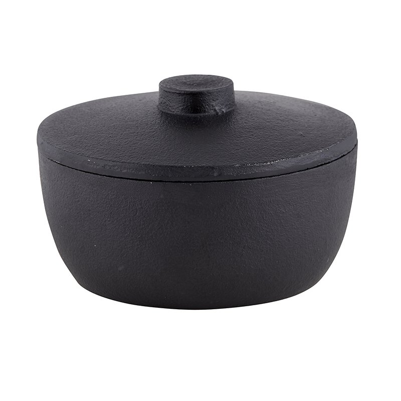 MR739 - Cast Iron - Round - Pot With Lid by CBGifts